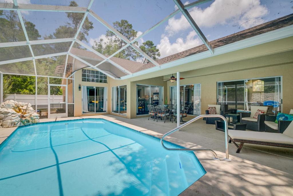 Spring Hill Home with Private Pool and Games!