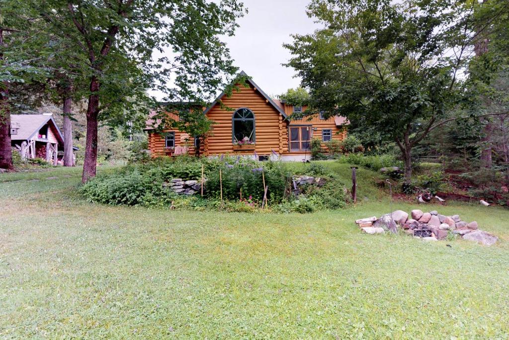 Authentic Maine Log Cabin